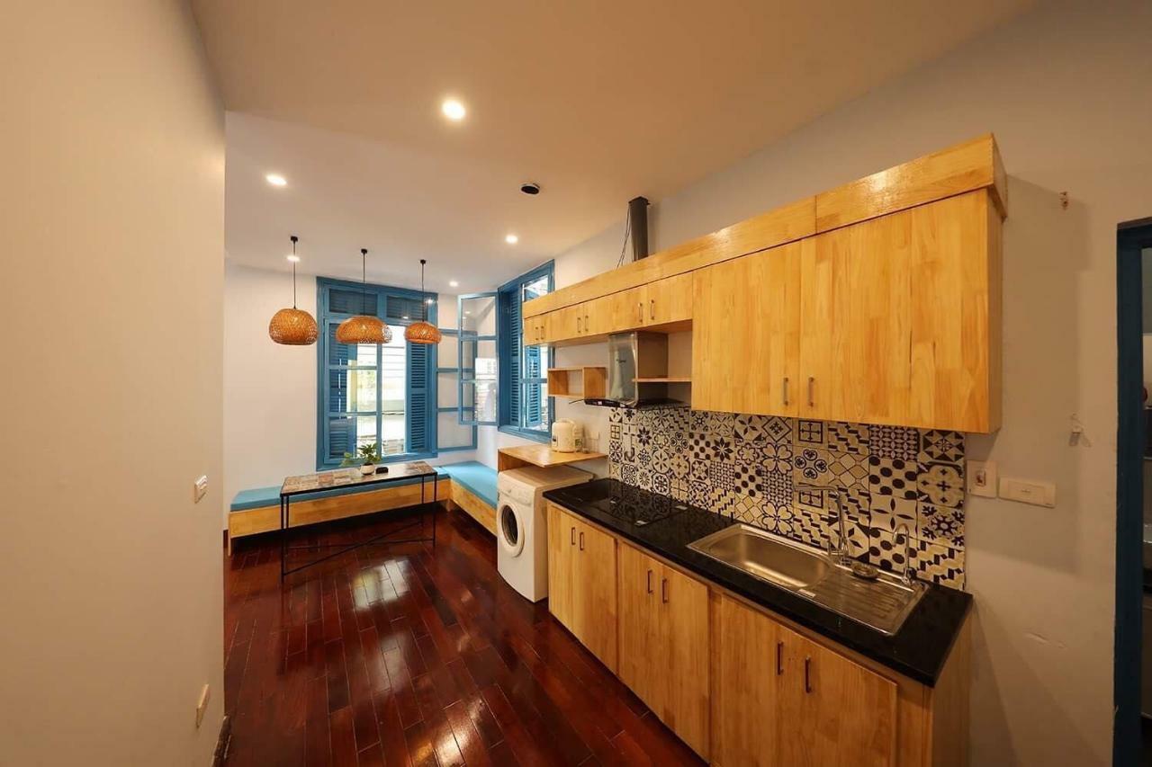 Alley Garden Homestay Hanoi Bagian luar foto